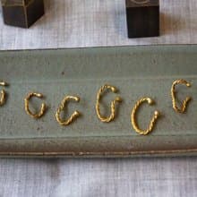 扭花系列耳飾組合 耳夾自由配