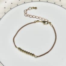 老林雜貨 | 一串銅珠手鍊