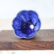 【送禮好物】湛海 天目釉 花瓣茶杯 茶碗 鶯歌名家葉敏祥作品