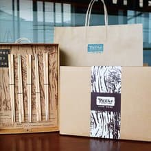 台灣檜木筷子五福臨門組合