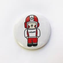 台灣味 經典復古物品插畫圖案 徽章/別針-大同寶寶