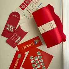蛇年禮盒 春聯 紅包袋 貼紙 聖誕節 台灣文創商品 交換禮物