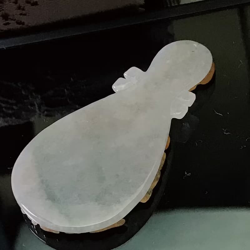 冰飄黃翡鳳凰牡丹琵琶 | 天然緬甸A貨翡翠 | 送禮