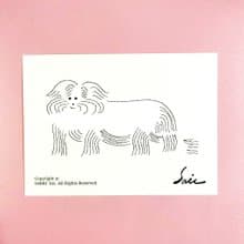 防水貼紙 機車貼紙 行李箱貼紙 平板貼紙 狗 安全帽貼紙 悠遊卡