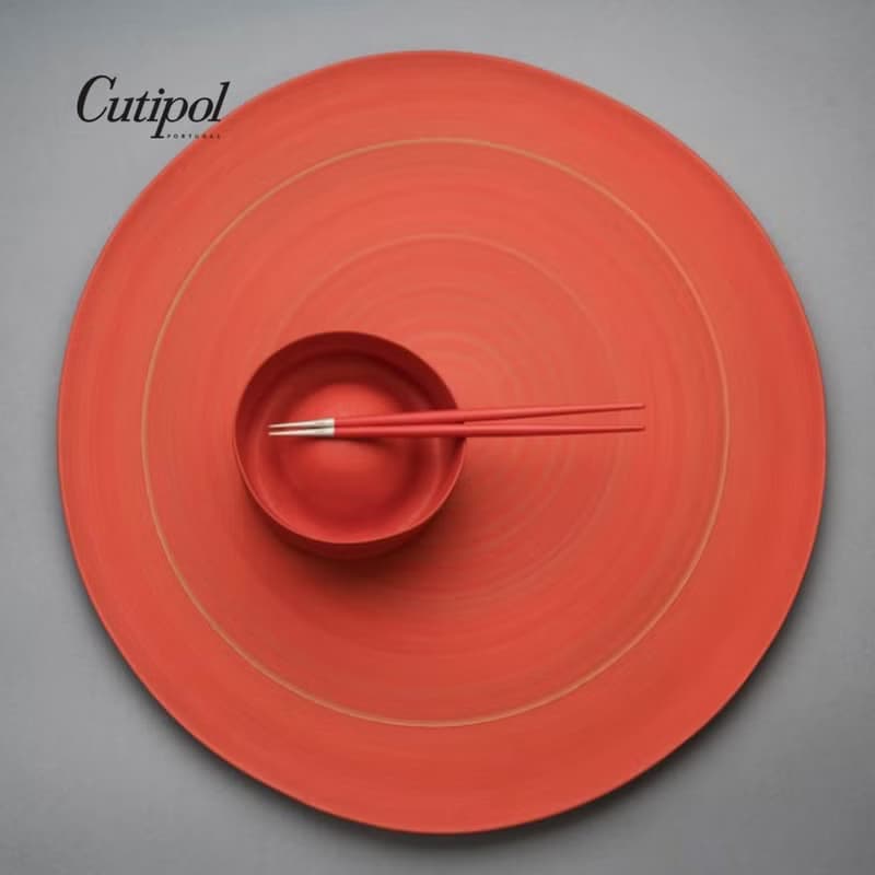 葡萄牙Cutipol GOA系列紅柄22.3cm筷組