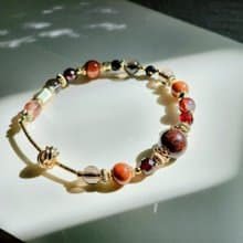 巧克力情人莊園 | 彼得石 王者之石 天然水晶手鍊 彈性鍊