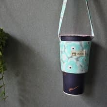 環保 禮物首選飲料提袋 罌粟 (蒂芬尼藍)