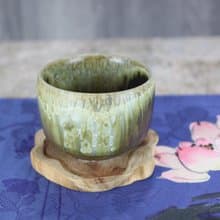 【送禮好物】天然結晶開片 柴燒茶碗 名家葉敏祥手作 150ml