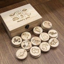 原木記憶遊戲組 配對遊戲