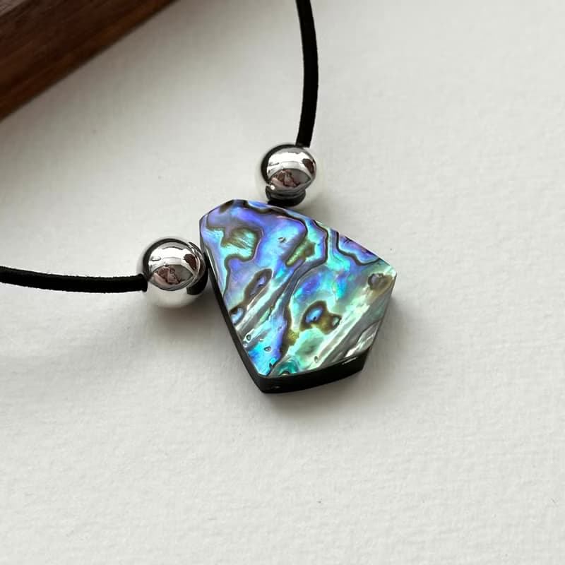 【幸福貝殼】貝殼五角鍍銀項鏈 海洋沙灘夏天配搭 安神去除雜念