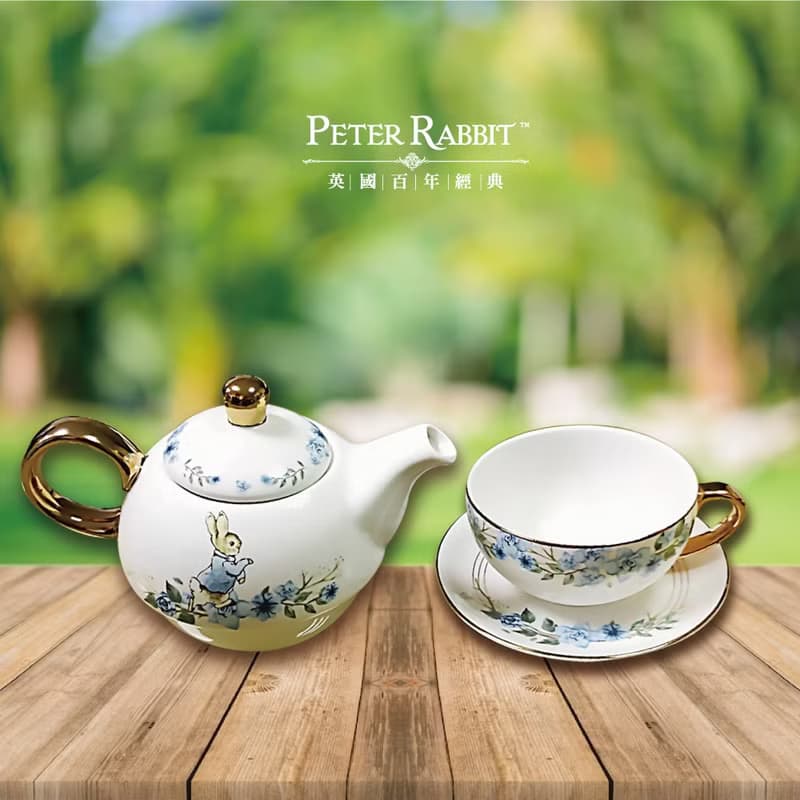 99購物節_比得兔靑花瓷子母壺