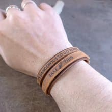 It's Dangerous To Go Alone - Adventure Duo Leather Bracelets Set, Gamers Couple