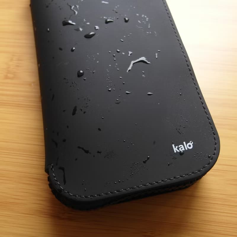 Kalo卡樂創意馬卡龍矽膠收納包 隨身包 防水 耶誕 鉛筆盒