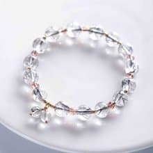 黑髮晶金草莓晶14KGF手鍊| 辟邪防小人 | 天然水晶手鍊禮物