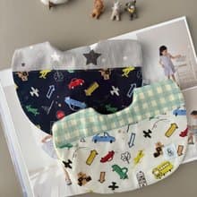 圍兜兜 新生兒禮 彌月禮  口水巾 彩色小汽車