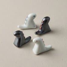 日本美濃燒 - 豆豆暴龍筷架雙件組 - 4選2