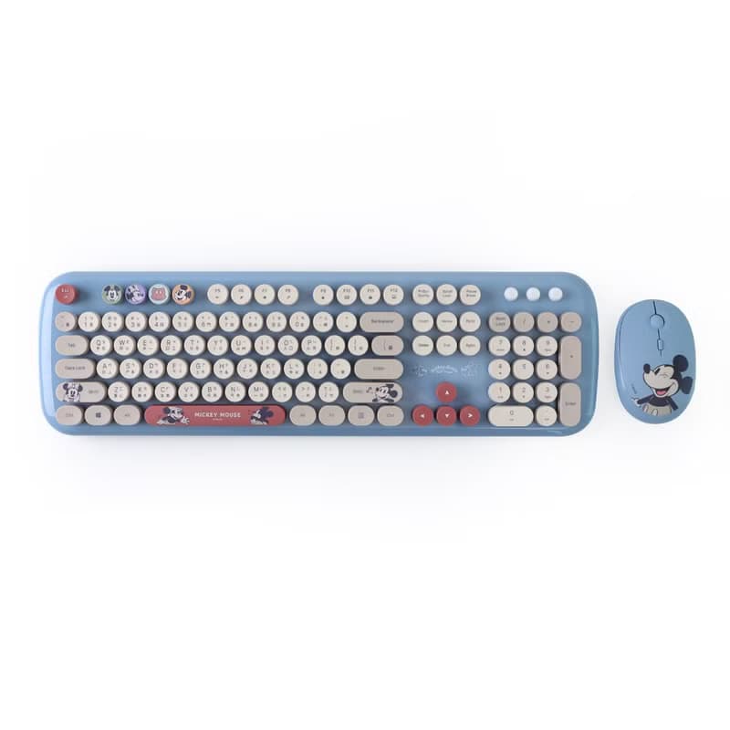 迪士尼無線鍵盤滑鼠組 米奇-Mickey Friends