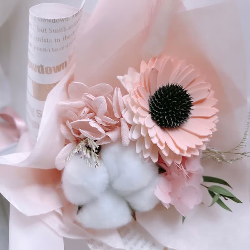 畢業小花束  向日葵花束 擴香花