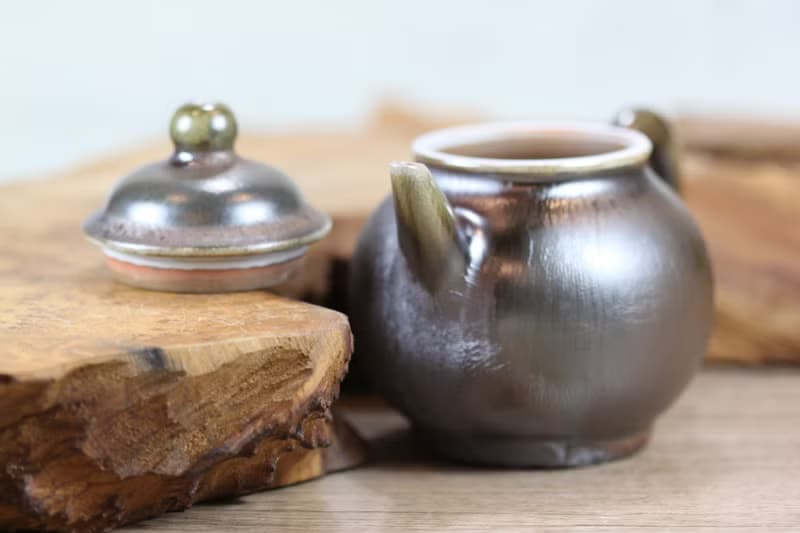 【送禮好物】240ml 天然落灰 柴燒茶壺 名家葉敏祥手作