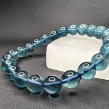 【訂製品】藍螢石 手串 手鍊 天然水晶 水晶手串 6-12mm 水晶手鍊