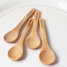 C'est si bon天然木醬匙四支入