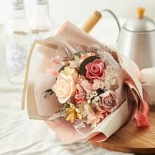 永生花 永生玫瑰 乾燥花 花束 開幕 畢業禮物 交換禮物 情人禮物