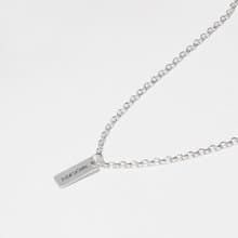 Name Tag Necklace 字母大片片項鍊 七夕 情人節 聖誕 交換禮物