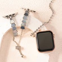 Apple watch - 扇形貝殼珠寶鍊  蘋果錶帶