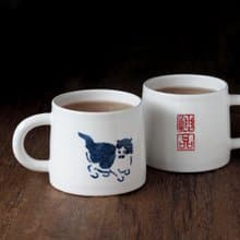 【故宮聯名款】青花山形杯 320ml / 經典重現 / 送禮推薦