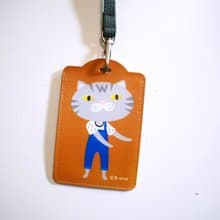 E*group 卡套  虎斑喵cato   悠遊卡套  識別證套  行李吊牌