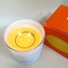 秘語香氛告白蠟燭- 燃燒20分鐘後, I LOVE YOU 會慢慢浮現
