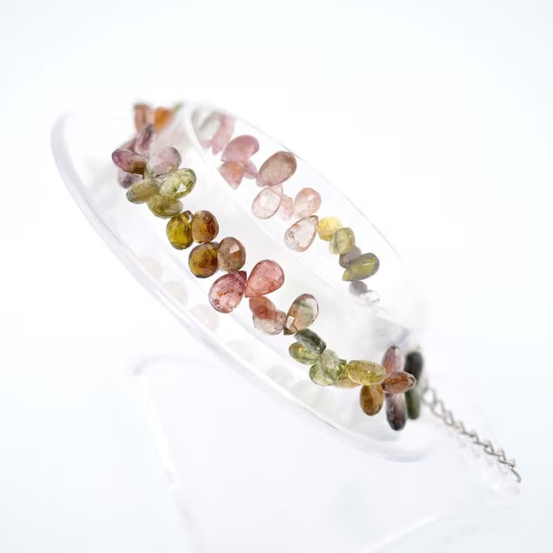 寶麗金珠寶-天然彩色碧璽手鍊