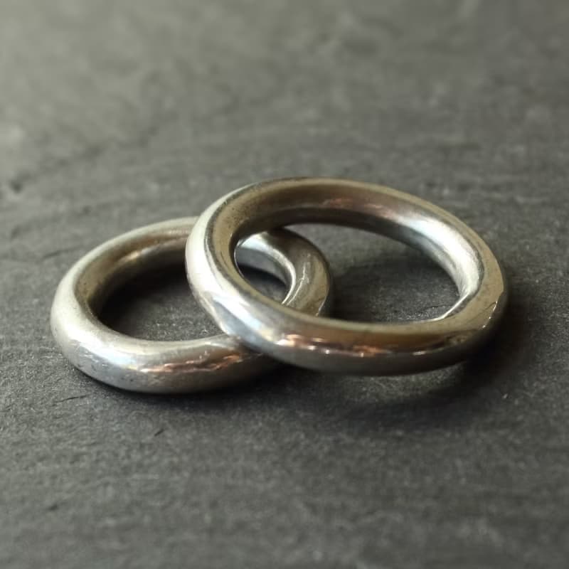 錫×銀戒指 Tin Ring