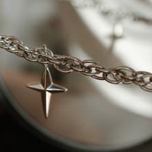 【禮物】Lonestar Necklace 多層繩鍊 星型吊墜項鍊