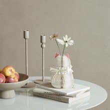 貓咪花器 白貓 情人節禮物 生日禮物 週年禮物