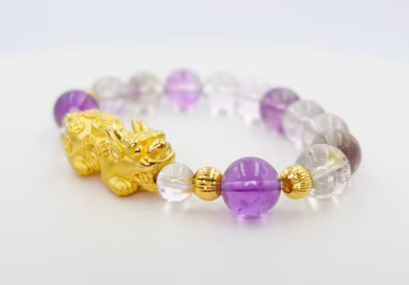 寶麗金珠寶-黃金貔貅造型手鍊