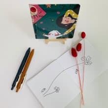 空白隨身繪圖手帳 / 封面創作者 - Amber Hung / Young at heart