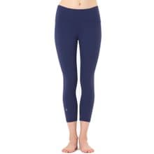 【NAMASTE】Joy 無接縫雕塑八分褲 - 默藍