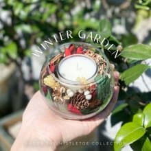 聖誕花園蠟燭台 | 手工香氛燭台
