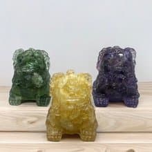 開運招財猈貅 2024龍年 開運水晶 多種能量水晶組合 招財擺飾