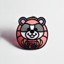 動物達摩(熊) 掛飾 l 蛇年 福貼 揮春 春聯 招財貓 招福貓