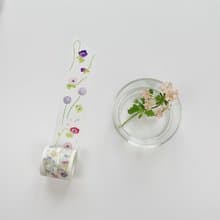 有花就夠了 和紙 PET 紙膠帶