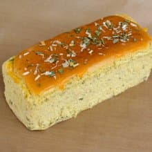 |  零 麵 粉、無 麩 質 |  無糖糙米蛋糕 - 三星蔥鹹乳酪 (長條)