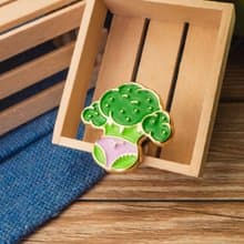Broccoli Butt Enamel Pin — Lovers of Broccoli unite | Gift for cooks | 花椰菜