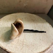 高雅髮夾 日本白瓷 自然釉色 無限看不膩色調 自然系列