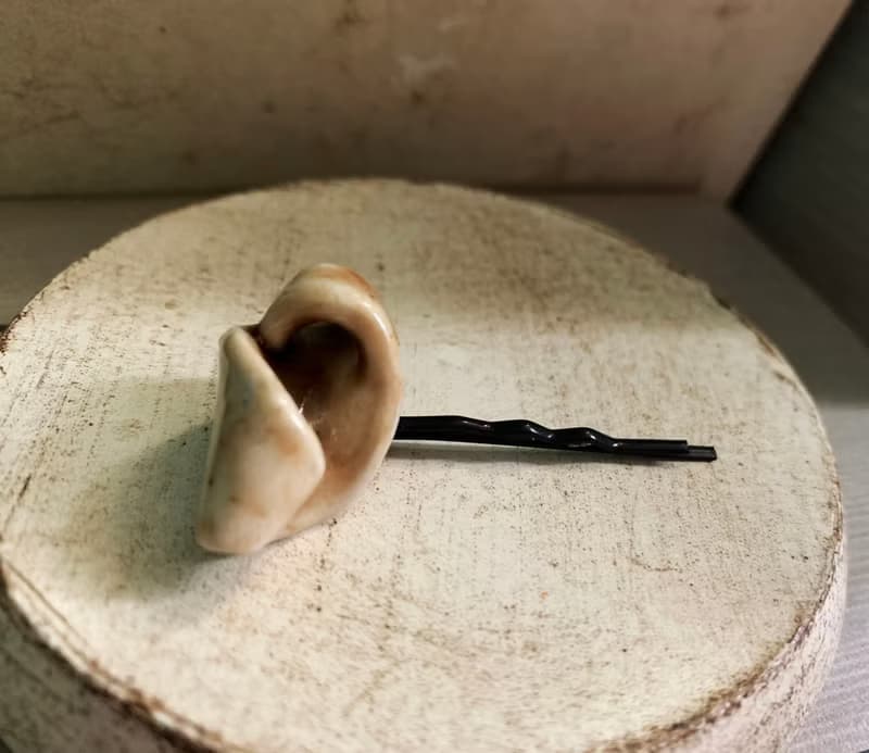 高雅髮夾 日本白瓷 自然釉色 無限看不膩色調 自然系列