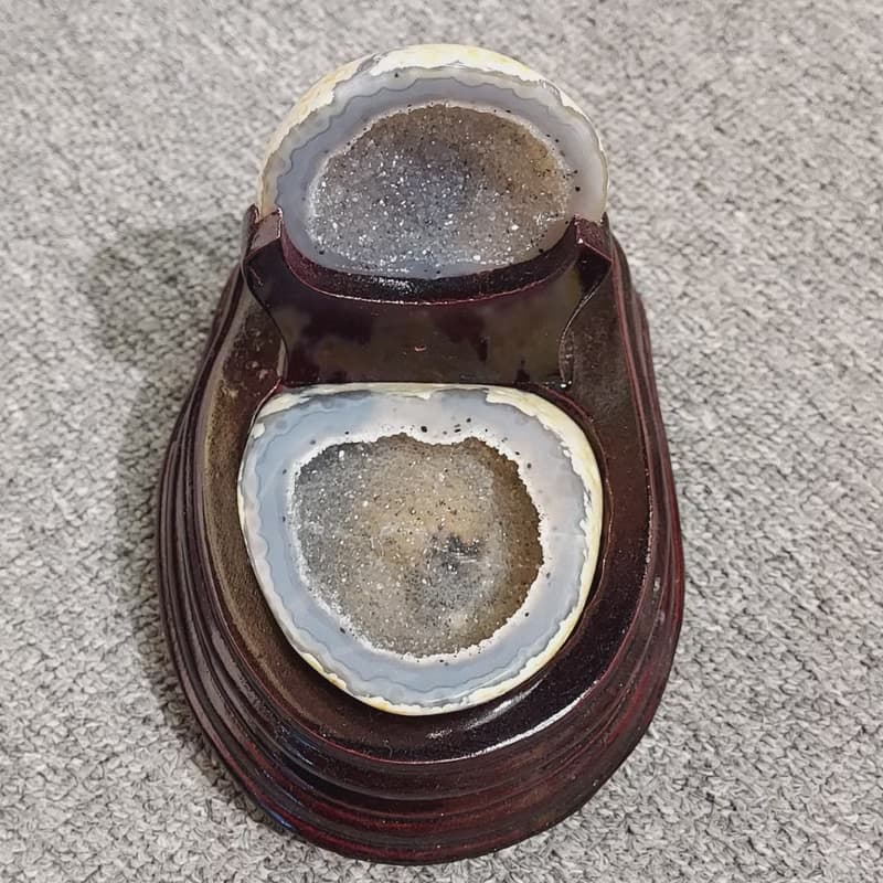 巴西瑪瑙聚寶盆 - 可招財氣 生旺風水