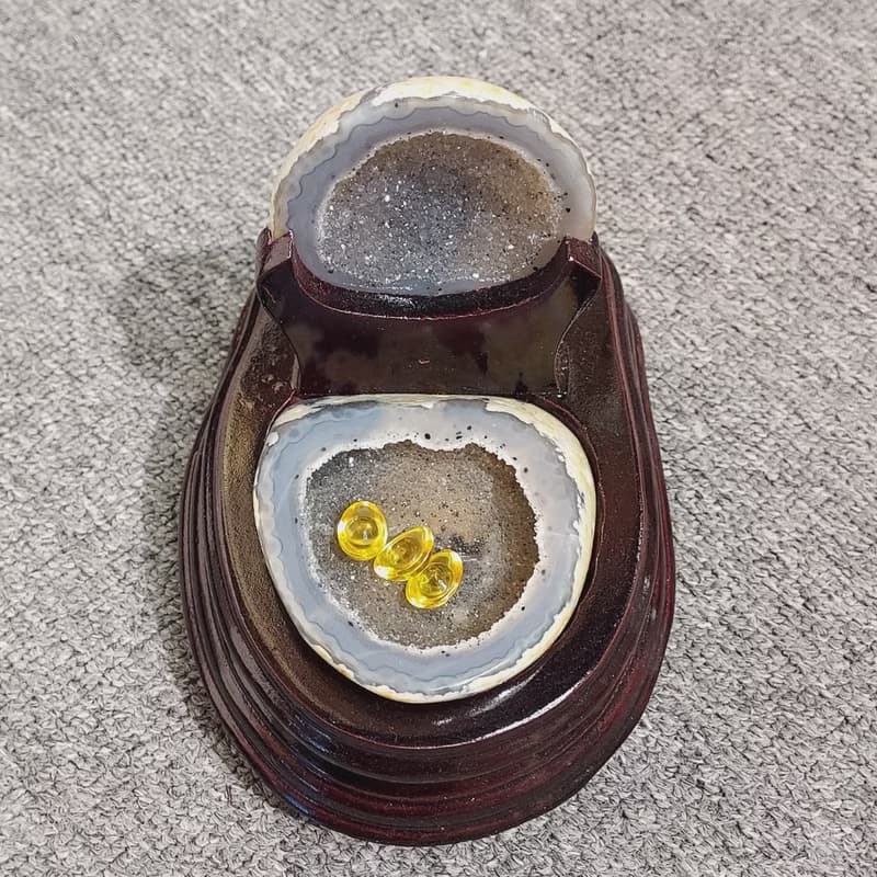 巴西瑪瑙聚寶盆 - 可招財氣 生旺風水