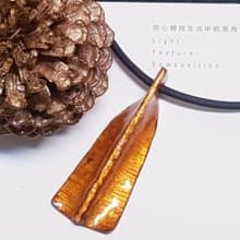 金工手作│鍛敲紅銅+琺瑯項鍊│文化幣│台南旅遊