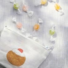 現貨 - Fog Linen Work - Isabelle Boinot 聯名亞麻收納包 甜點